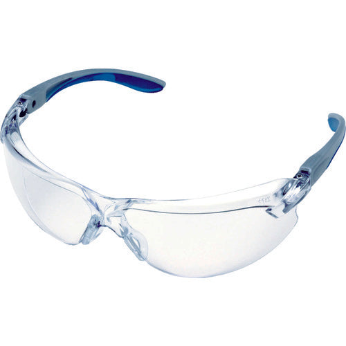 ミドリ安全 二眼型 保護メガネ MP-822 ブルー 388-6930