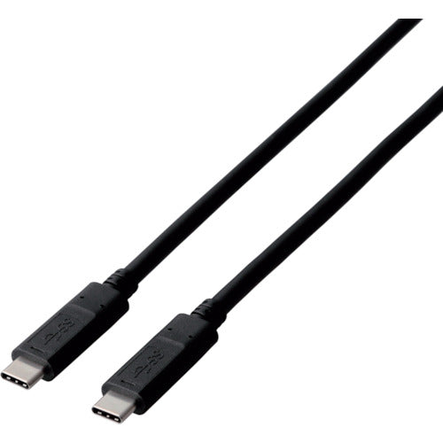 エレコム USB3.1ケーブル(C-C、PD対応) 2.0m ブラック MPA-CC13A20NBK 114-1972