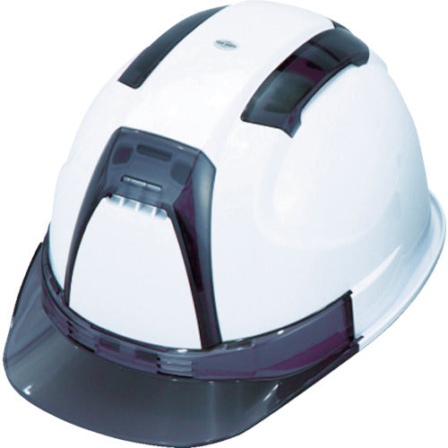 トーヨーセフティ TOYO 通気孔付きヘルメット(白) NO.390F-OTSS-W 758-3532