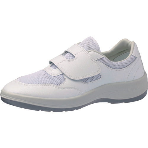 ミドリ安全 男女兼用 静電作業靴 エレパス NU403 ホワイト 21.5cm NU403-21.5 149-3675
