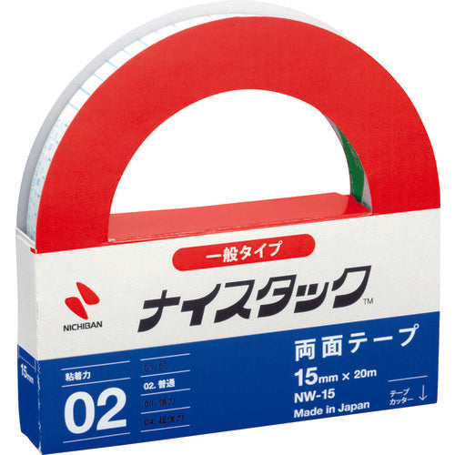ニチバン 両面テープ ナイスタックNW-15 15mmx20m 006-0411