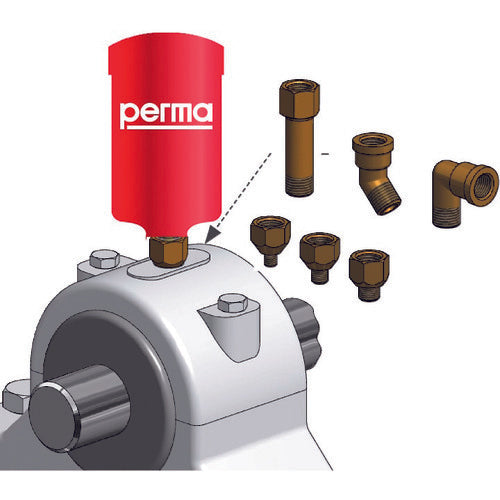 perma パーマNOVA 温度センサー付き自動給油器 SF01標準グリス125CC付 PN-SF01-125 NO101476 161-0884