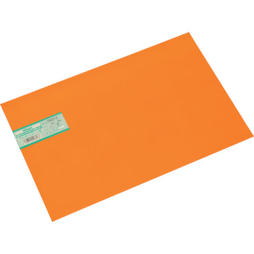 光 ポリスチレン板 オレンジ透明 300×450×1.0mm PS4031-6 820-2034