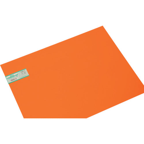 光 ポリスチレン板 オレンジ透明 450×600×1.0mm PS4061-6 820-2055