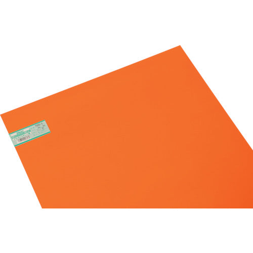 光 ポリスチレン板 オレンジ透明 600×900×1.0mm PS9061-6 820-2065