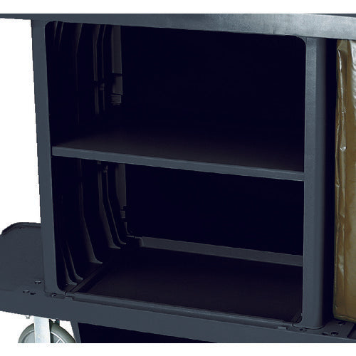 ラバーメイド ハウスキーピングカート用中棚キット ブラック RM6195BK 114-3409