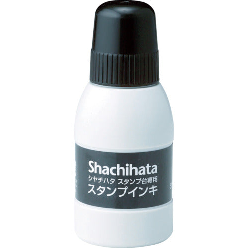 シヤチハタ スタンプ台専用スタンプインキ 小瓶 黒 SGN-40-K 770-9935