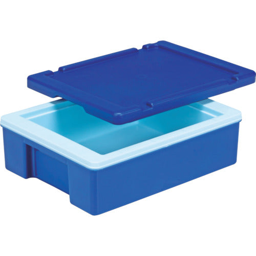 サンコー 保冷ボックス 201860 サンコールドボックス12P-2(本体)ブルー SKCB12P-2-BL 413-3757