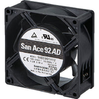 SanACE ACDCファンセットモデル(92×38mm センサ無) ST1-9AD0901M12 835-4186