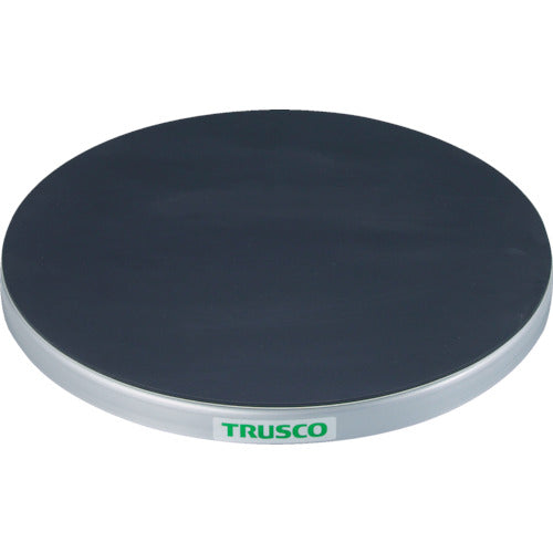 TRUSCO 回転台 150Kg型 Φ400 ゴムマット張り天板 TC40-15G 330-4477