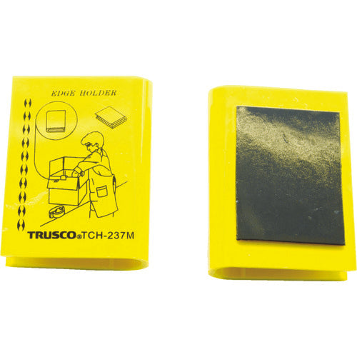 TRUSCO カートンエッジホルダー マグネット付タイプ 4個入セット TCH-237M 819-1277