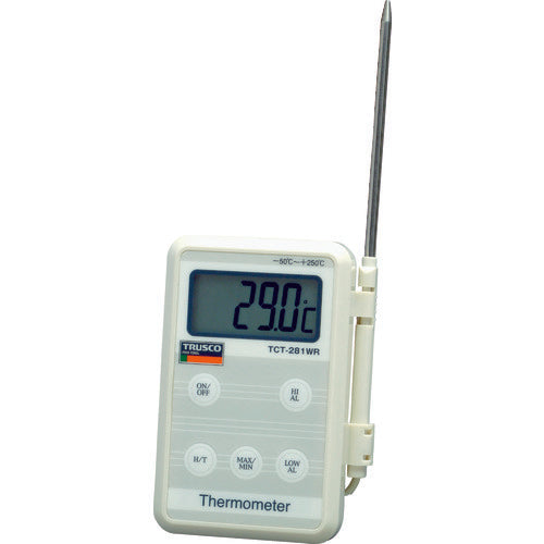 TRUSCO 防滴型温度計 TCT-281WR 330-5147