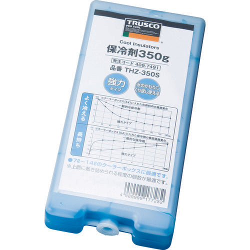 TRUSCO 保冷剤 350g 強冷タイプ THZ-350S 409-7491