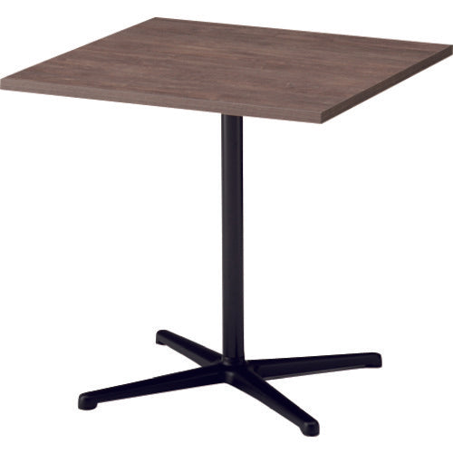 イトーキ ノットワークカフェテーブル角型 天板ノルディックバーチ・脚サテンブラック TLL-0667J-TN 149-1677