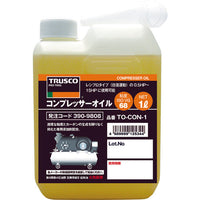 TRUSCO コンプレッサーオイル1L TO-CON-1 390-9808