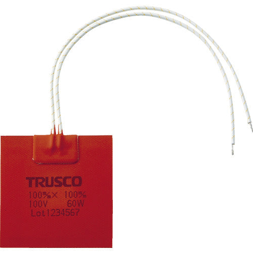 TRUSCO ラバーヒーター 100mmX100mm TRBH100-100 115-5983