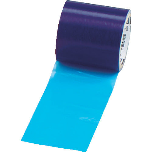 TRUSCO 表面保護テープ 環境対応タイプ ブルー 幅100mmX長さ100m TSPW-51B 855-5618
