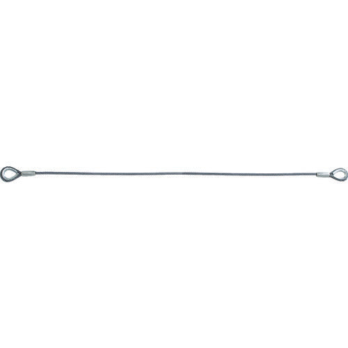 TRUSCO ワイヤロープスリング Eタイプ アルミロック 12mmX1m TWEL-12S1 837-0604