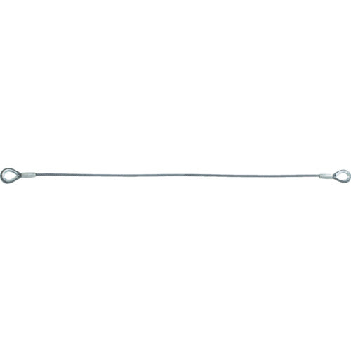 TRUSCO ワイヤロープスリング Eタイプ アルミロック 12mmX1.5m TWEL-12S1.5 837-0605