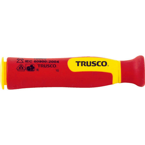 TRUSCO 絶縁差替式ドライバー用ハンドル(小) TZDS-H1 762-4701