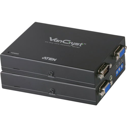 ATEN ビデオ延長器 VGA / Cat5 / スキュー調整対応 VE170Q 115-2908