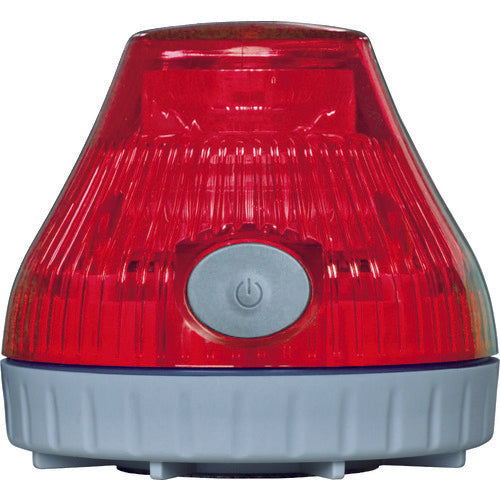 NIKKEI ニコPOT VL08B型 LED回転灯 80パイ 赤 VL08B-003DR 818-3287