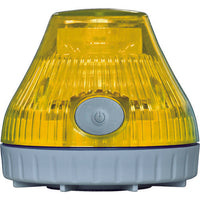 NIKKEI ニコPOT VL08B型 LED回転灯 80パイ 黄 VL08B-003DY 818-3288
