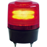 NIKKEI ニコトーチ120 VL12R型 LED回転灯 120パイ 赤 VL12R-100NR 818-3301