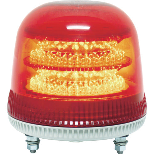 NIKKEI ニコモア VL17R型 LED回転灯 170パイ 赤 VL17M-024AR 818-3305