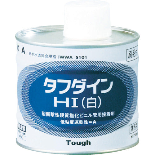 クボタケミックス 塩ビ用接着剤 タフダインHI白 1KG WHITE1KG 446-6501