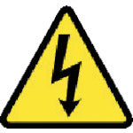 パンドウイット ISO警告ラベル ロールタイプ 感電注意 WL32Y 828-1709