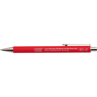 STALOGY 低粘度油性ボールペン0.7mmレッド S5112 158-4463