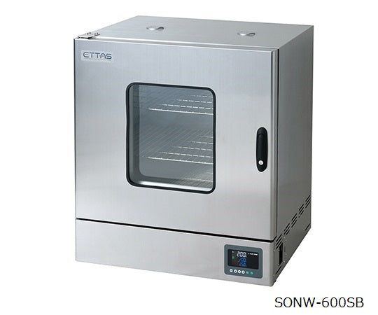 定温乾燥器(自然対流方式)ステンレスタイプ窓付き SONW-600SB 1-9001-53