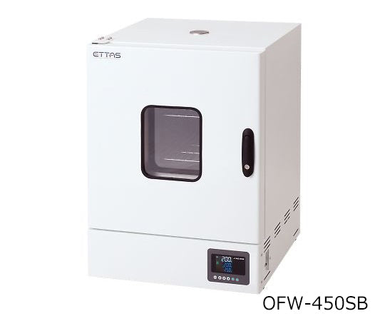 定温乾燥器(強制対流方式)スチールタイプ窓付き OFW-450SB 1-9000-32