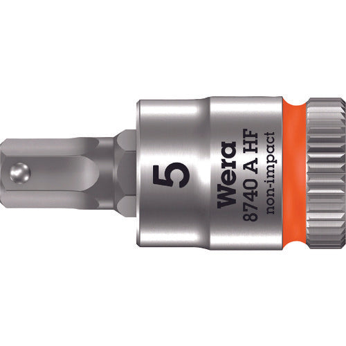 Wera 8740A HFソケット Hex-Plus 5.0x28mm 3335 195-2875