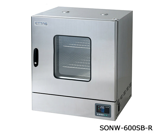 定温乾燥器(自然対流方式)ステンレスタイプ窓付き 右扉 SONW-600SB-R 1-9001-56