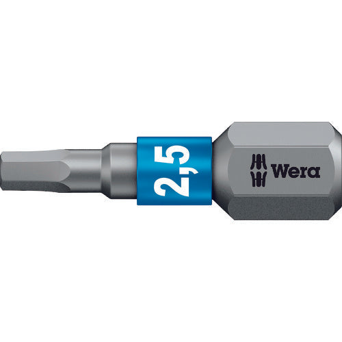 Wera 840/1 BTZ ヘックスプラスビット 2.5 x 25 mm 56682 195-2937