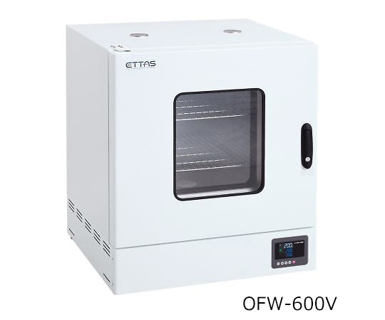 定温乾燥器（タイマー仕様・強制対流方式） 窓付きタイプ 左扉 出荷前点検検査書付  OFW-600V 1-2126-23-22