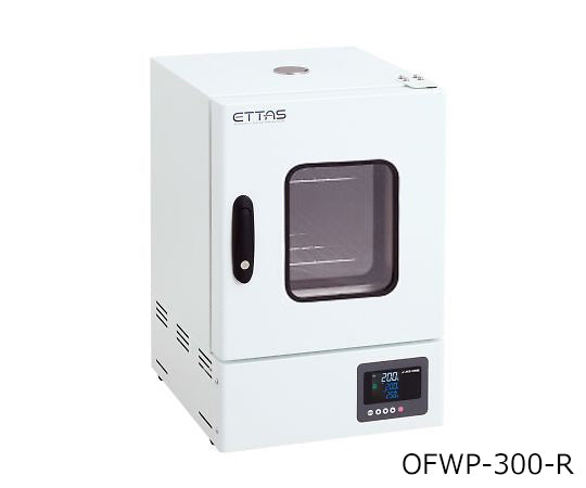 定温乾燥器（プログラム仕様・強制対流方式） 窓付きタイプ 右扉 出荷前点検検査書付  OFWP-300V-R 1-2126-34-22