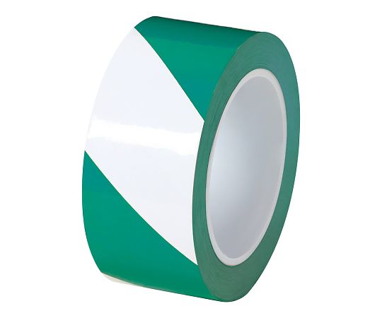 ラインテープ 緑/白 50mm×33m 1巻  T130-W50-A1 1-4763-28