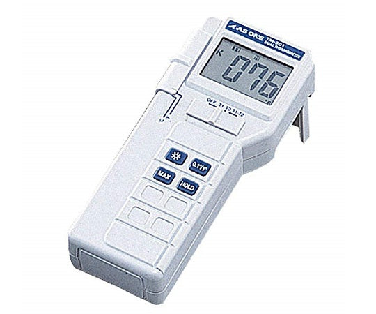 デジタル温度計 2ch JCSS校正証明書付  TM-301 1-5812-02-24
