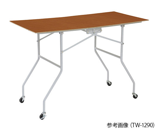 折りたたみ収納式作業テーブルワゴン 12kg  TW-1260 1-7281-12