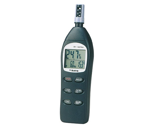 デジタル温湿度計 校正証明書付 SK-120TRH 1-8804-01-20