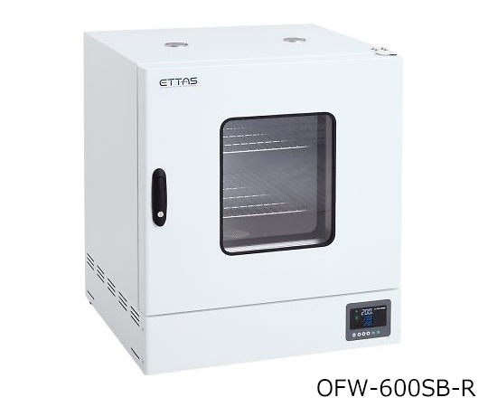 定温乾燥器（強制対流方式） スチールタイプ・窓付き 右扉 出荷前点検検査書付 OFW-600SB-R 1-9000-36-22