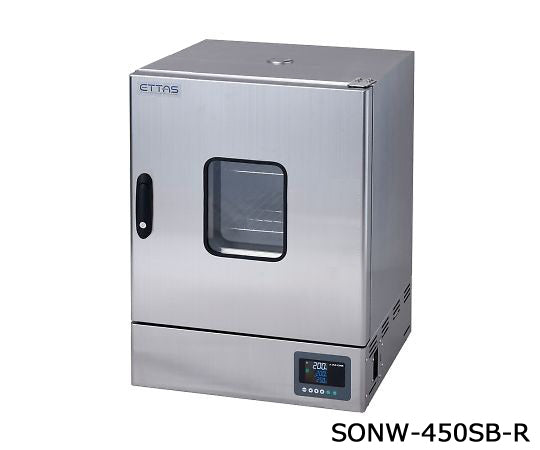定温乾燥器（自然対流方式） ステンレスタイプ・窓付き 右扉 出荷前点検検査書付 SONW-450SB-R 1-9001-55-22