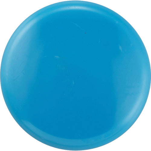 緑十字 カラーマグネット(ボタン型タイプ) 青 マグネ30(3/青) 30mmΦ 10個組 107-6272