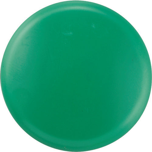 緑十字 カラーマグネット(ボタン型タイプ) 緑 マグネ40(5/緑) 40mmΦ 10個組 107-6304