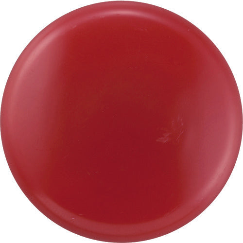 緑十字 カラーマグネット(ボタン型タイプ) 赤 マグネ40(2/赤) 40mmΦ 10個組 167-0239
