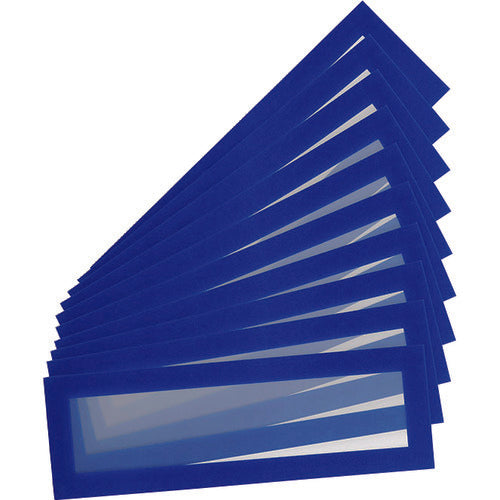 tarifold PVCマグネットフレーム(ヘッダー)A4用 10枚入り ブルー 195201 195-1788