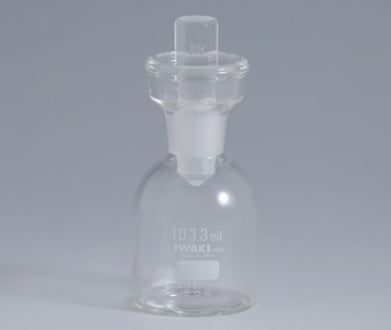 IWAKI フラン瓶（ガラスカップ付き） 1651FBT100